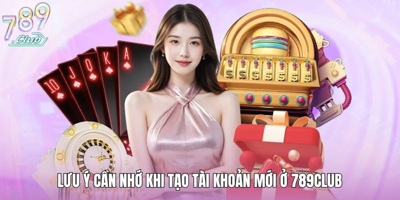 Đăng Ký 789club - Cách Tạo Tài Khoản Bạn Không Nên Bỏ Qua 3 Lưu ý cần nhớ khi tạo tài khoản mới ở 789club